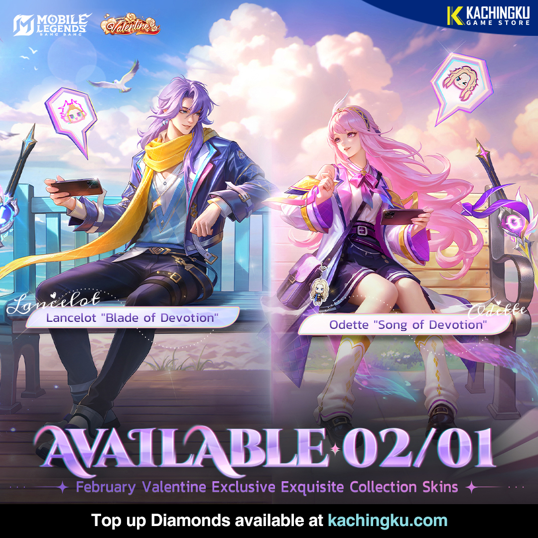 MLBB New Odette & Lancelot Valentine Exquisite Collection